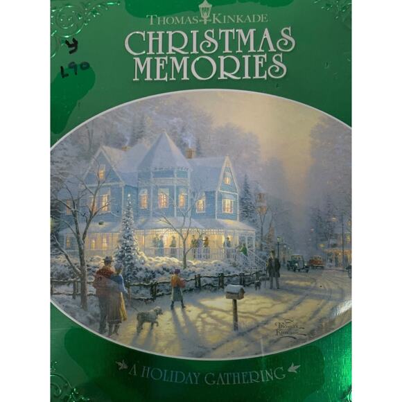 New Sealed 3 CD Tin 50 All-Time Christmas Favorites Thomas Kincade Postcards - Picture 6 of 6